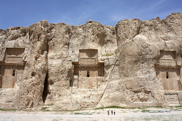 اسکن محوطه نقش رستم انجام شد