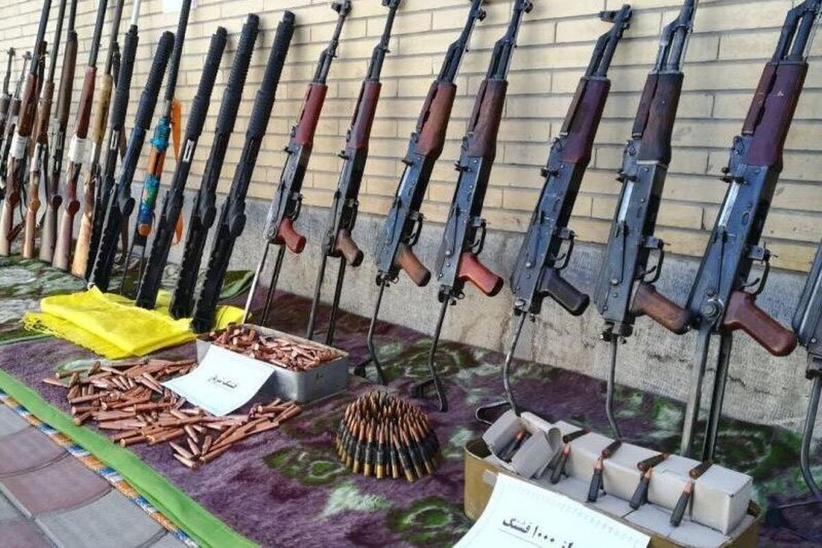 دستگیری فروشنده سلاح جنگی در شهرک غرب تهران