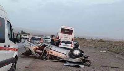 حادثه آفرینی قاچاق انسان در جاده‌های سیستان و بلوچستان