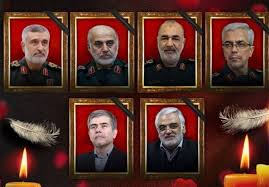 تشییع پیکر مطهر فرماندهان شهید تجاوز وحشیانه رژیم صهیونیستی