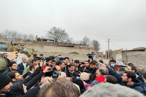 معاون رئیس جمهور: نواقص موجود در مناطق زلزله زده خوی به سرعت باید رفع شود