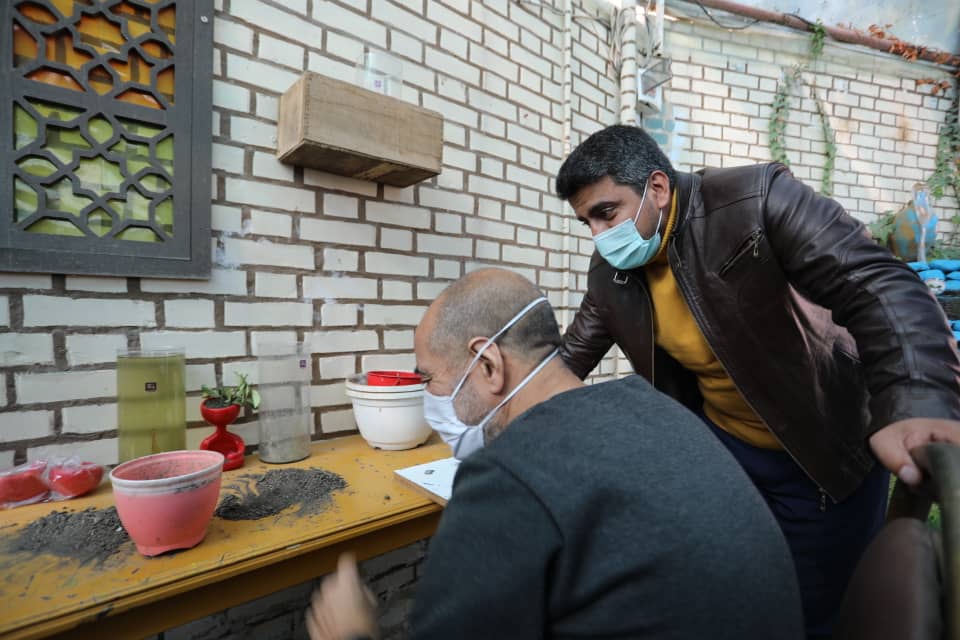  خوش ‌بش قهرمان تیراندازی جهان با معلولین مرکز شهید بهشتی مشهد